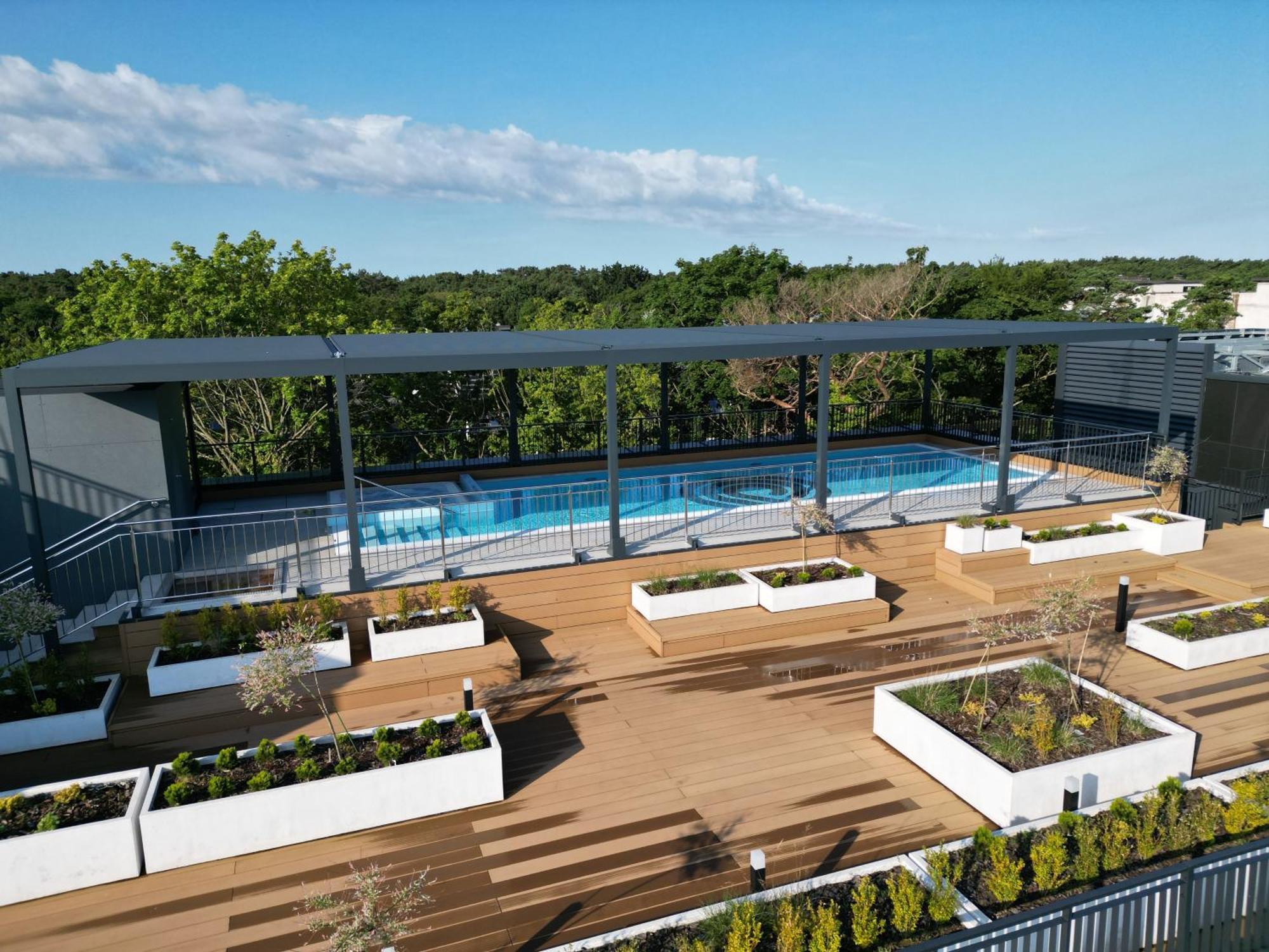 شقة Seaside Garden Blue سفينويتشي المظهر الخارجي الصورة